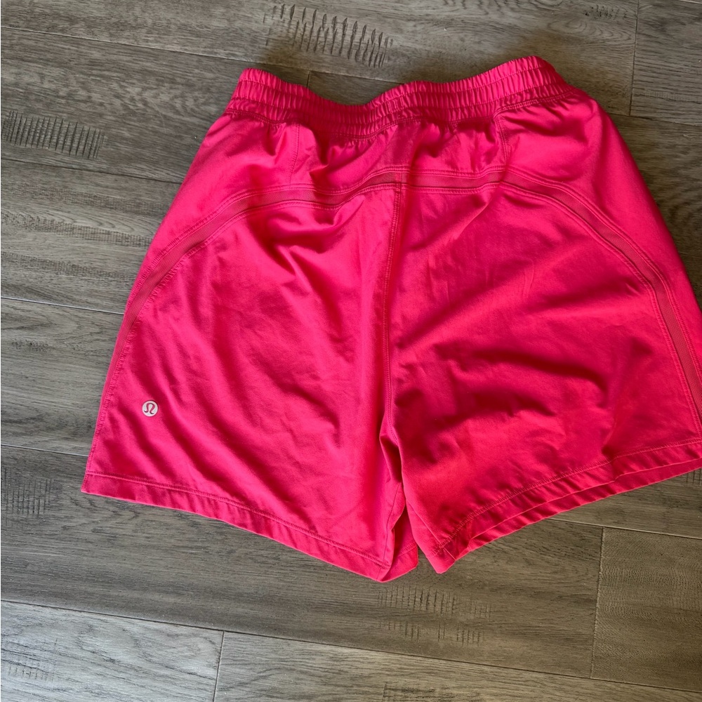 Men lululemon athletica Red/pink Athletic Shorts